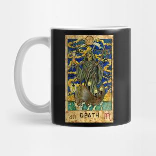 Death. Major Arcana Tarot Card. Mug